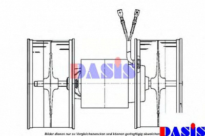 AKS DASIS 741600n -  Вентилятор салона